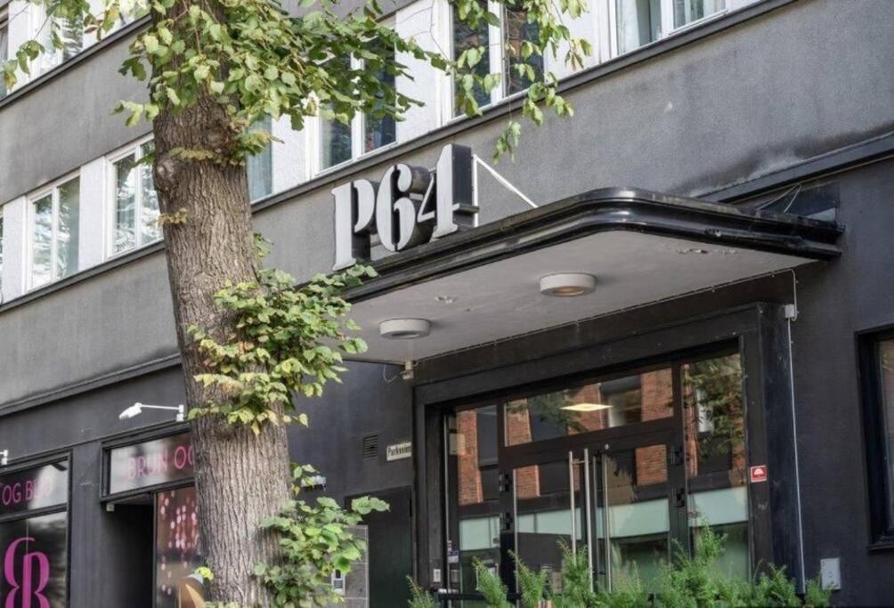 Praktisk 1-Roms Leilighet Oslo Esterno foto